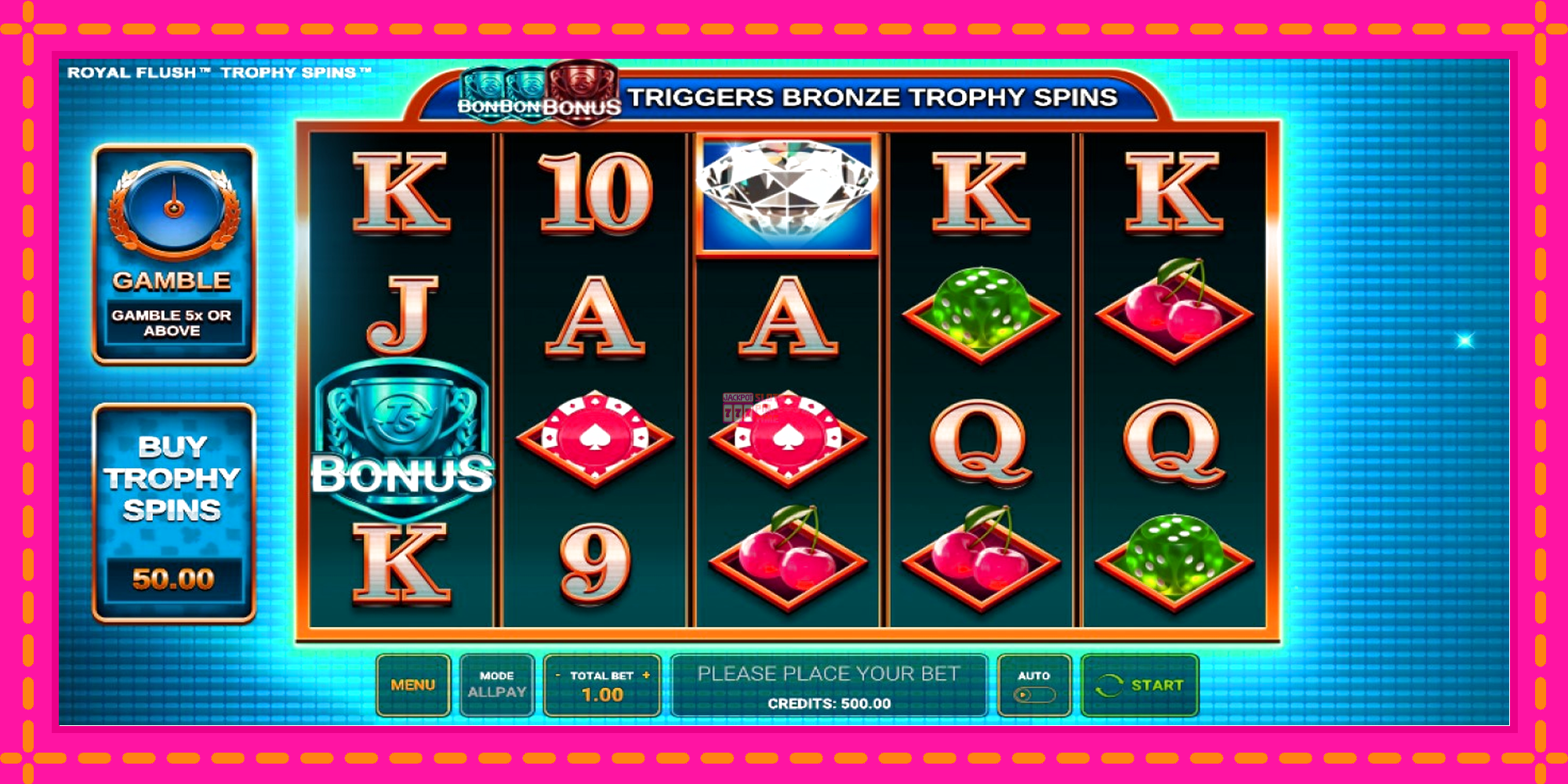 Slot machine Royal Flush Trophy Spins gratuitamente, immagine 1