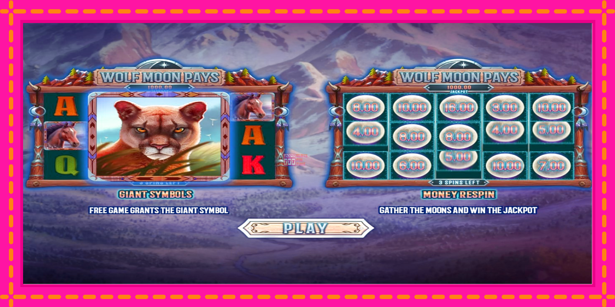 Slot machine Wolf Moon Pays gratuitamente, immagine 1