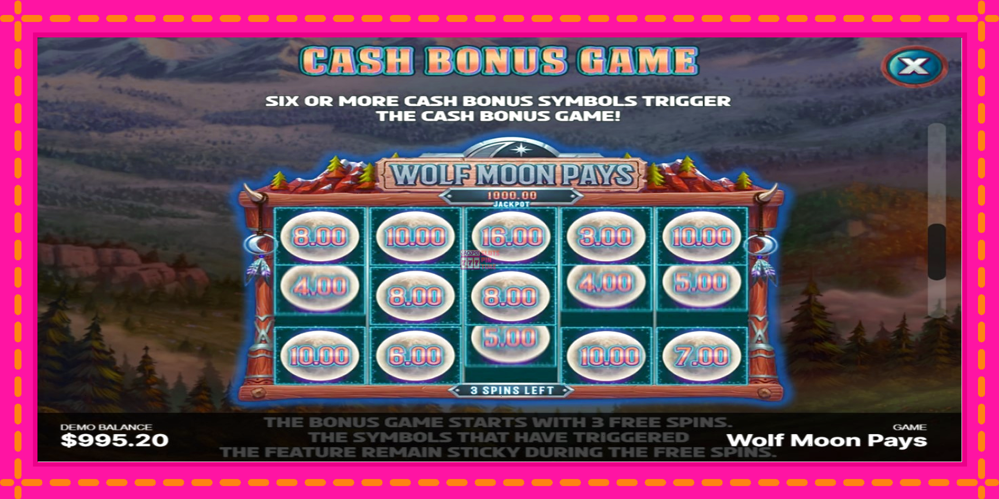 Slot machine Wolf Moon Pays gratuitamente, immagine 7