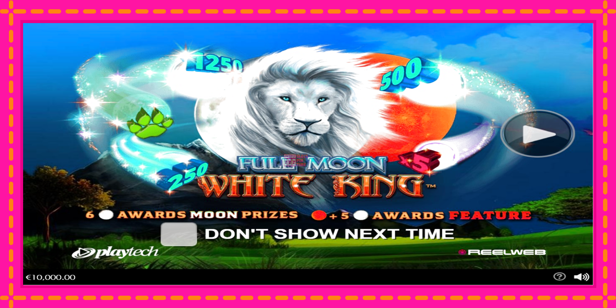 Slot machine Full Moon: White King gratuitamente, immagine 1