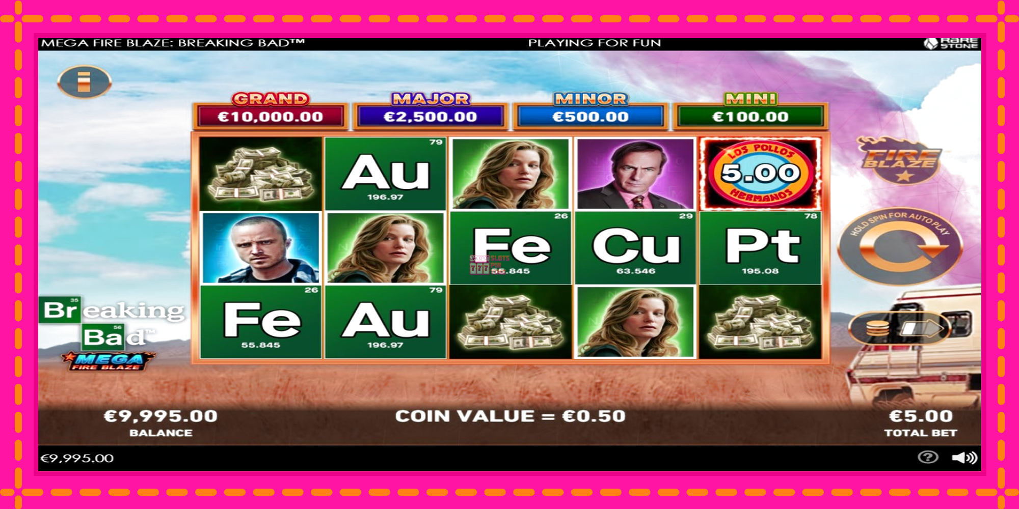 Slot machine Mega Fire Blaze: Breaking Bad gratuitamente, immagine 2