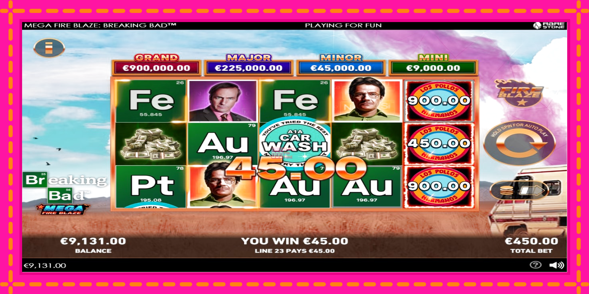 Slot machine Mega Fire Blaze: Breaking Bad gratuitamente, immagine 3