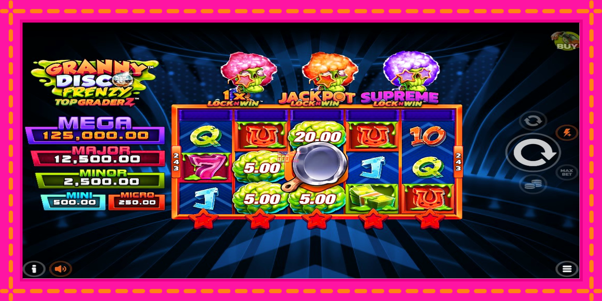 Slot machine Granny Disco Frenzy gratuitamente, immagine 4