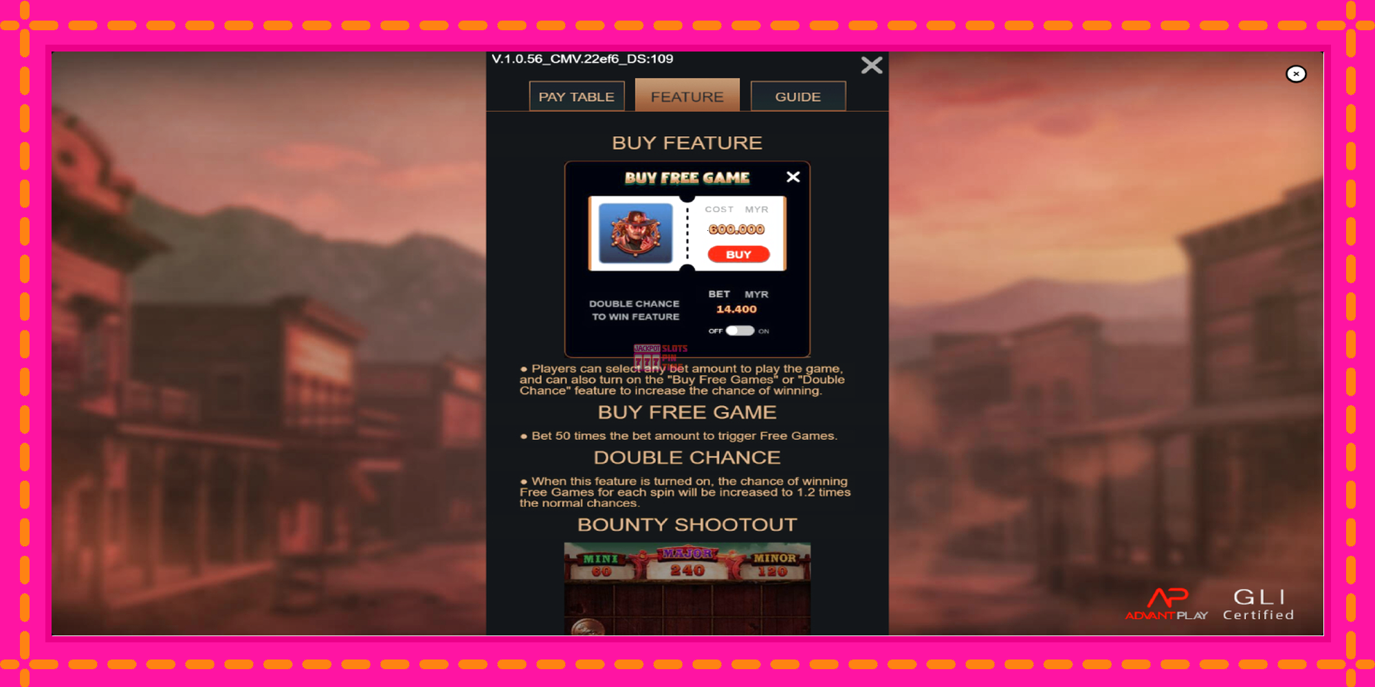 Slot machine Crazy Bounty: Jackpot gratuitamente, immagine 5