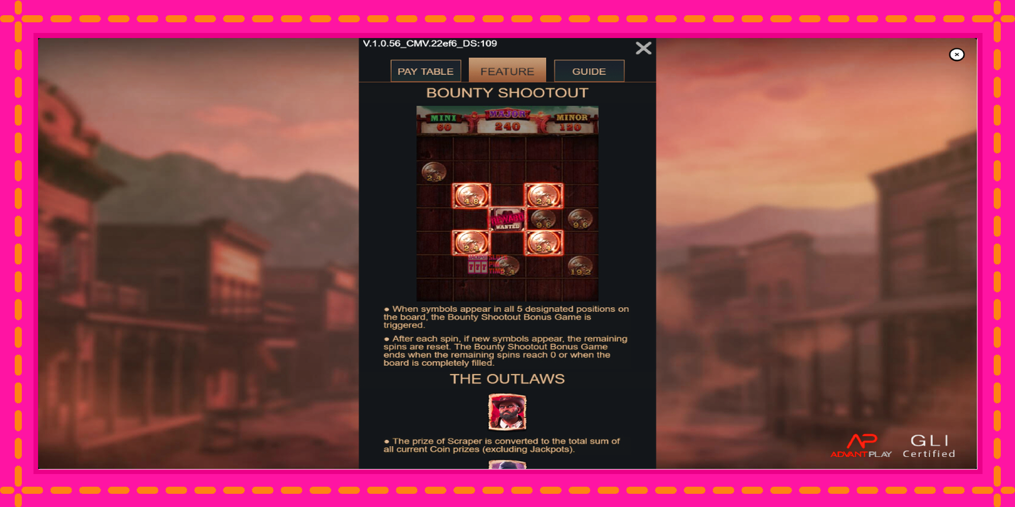 Slot machine Crazy Bounty: Jackpot gratuitamente, immagine 6