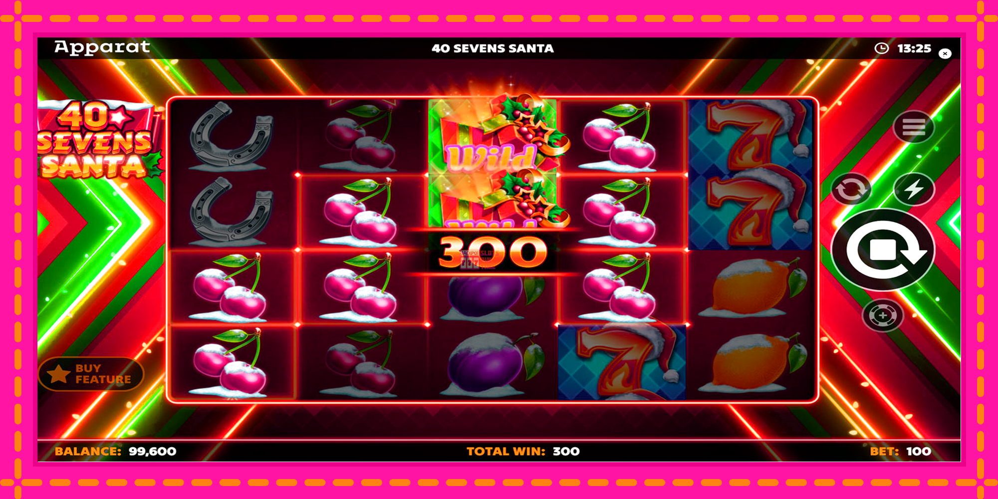 Slot machine 40 Sevens Santa gratuitamente, immagine 2