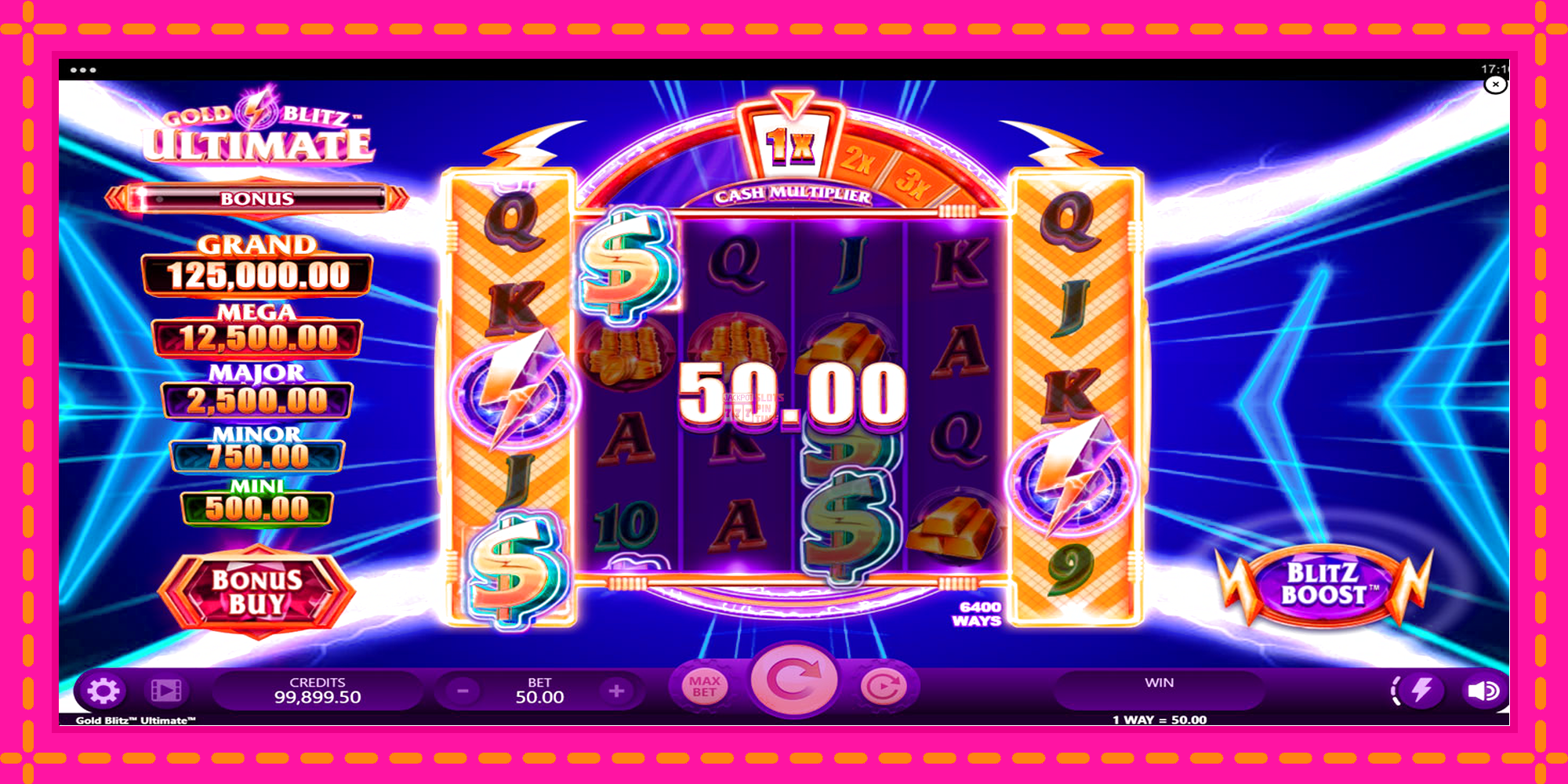 Slot machine Gold Blitz Ultimate gratuitamente, immagine 3