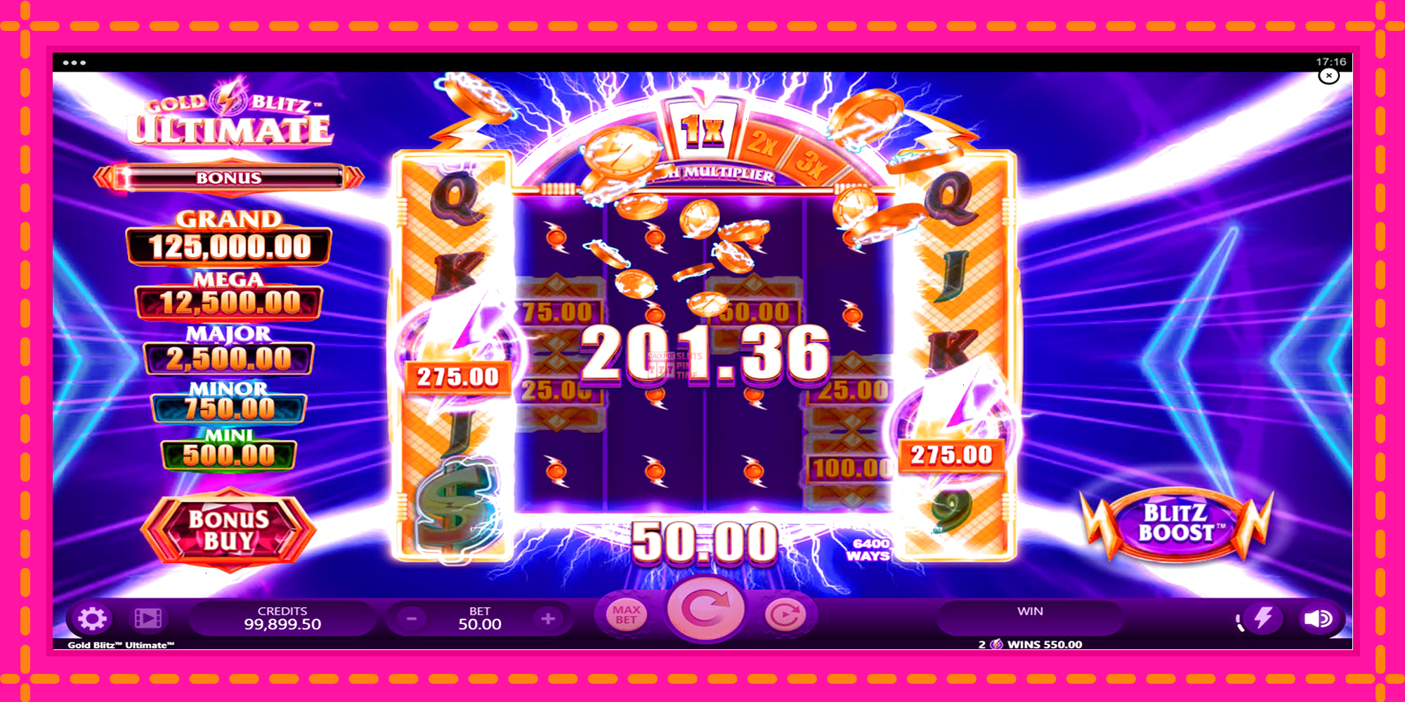 Slot machine Gold Blitz Ultimate gratuitamente, immagine 4