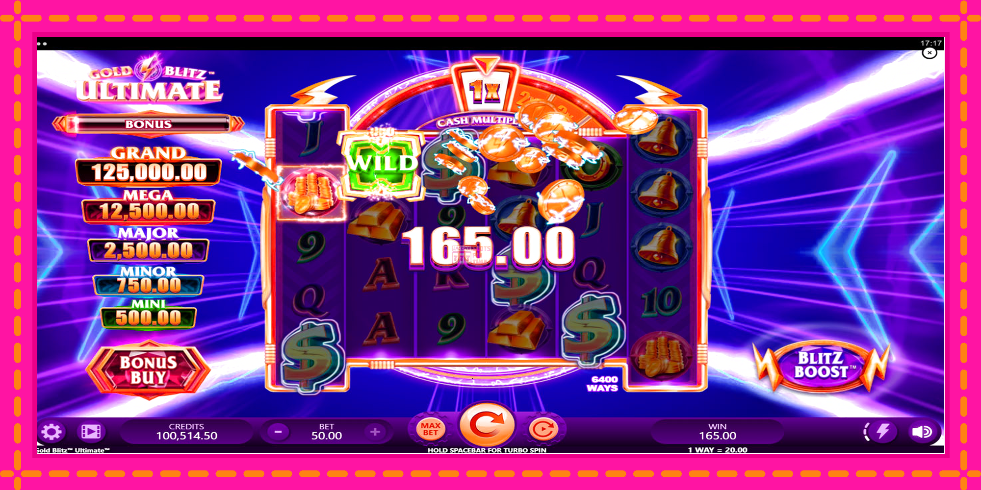 Slot machine Gold Blitz Ultimate gratuitamente, immagine 5