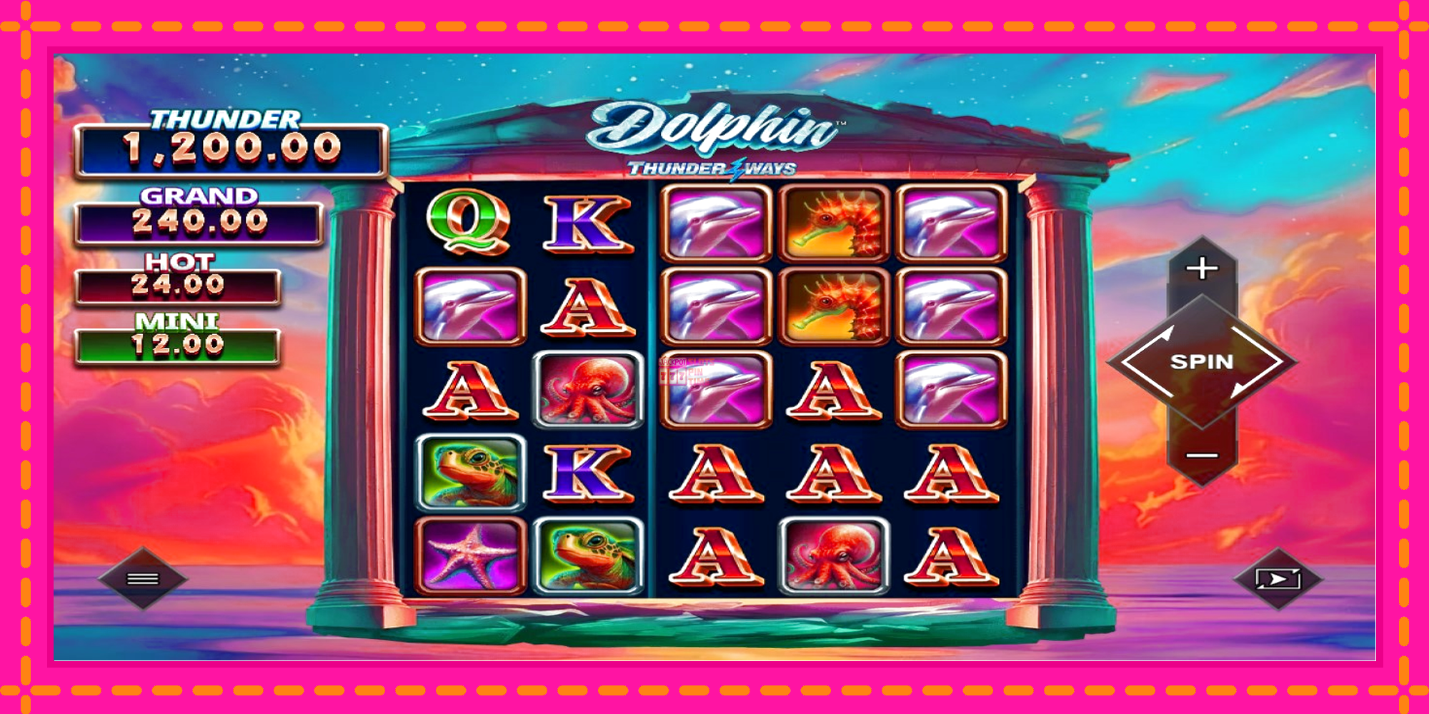 Slot machine Dolphin Thunder Ways gratuitamente, immagine 1