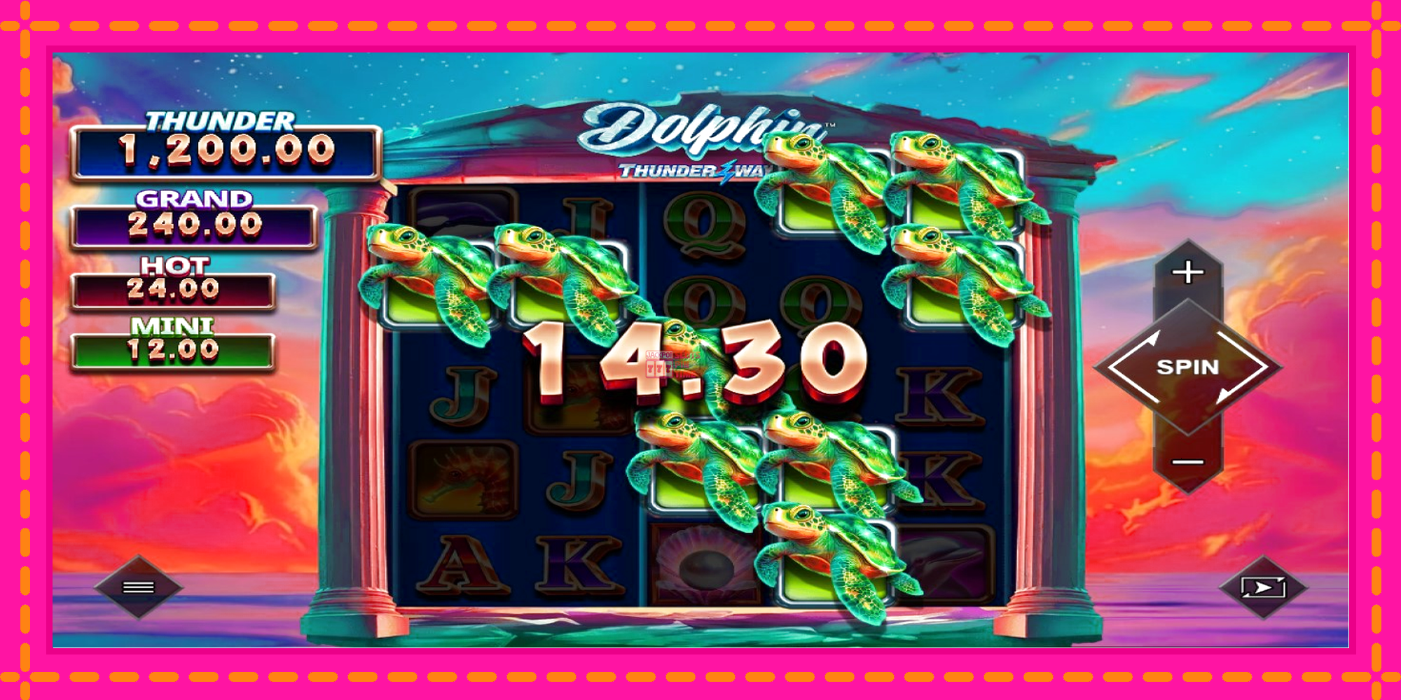 Slot machine Dolphin Thunder Ways gratuitamente, immagine 2