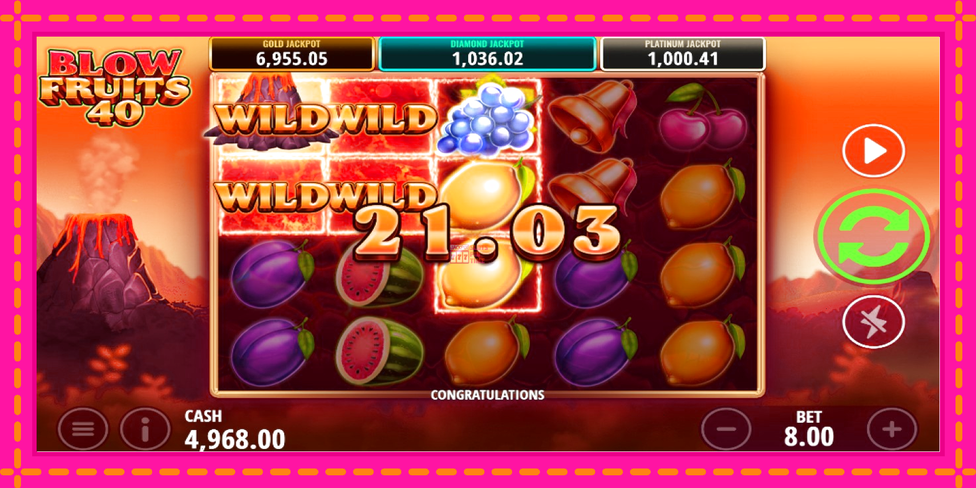 Slot machine Blow Fruits 40 gratuitamente, immagine 2