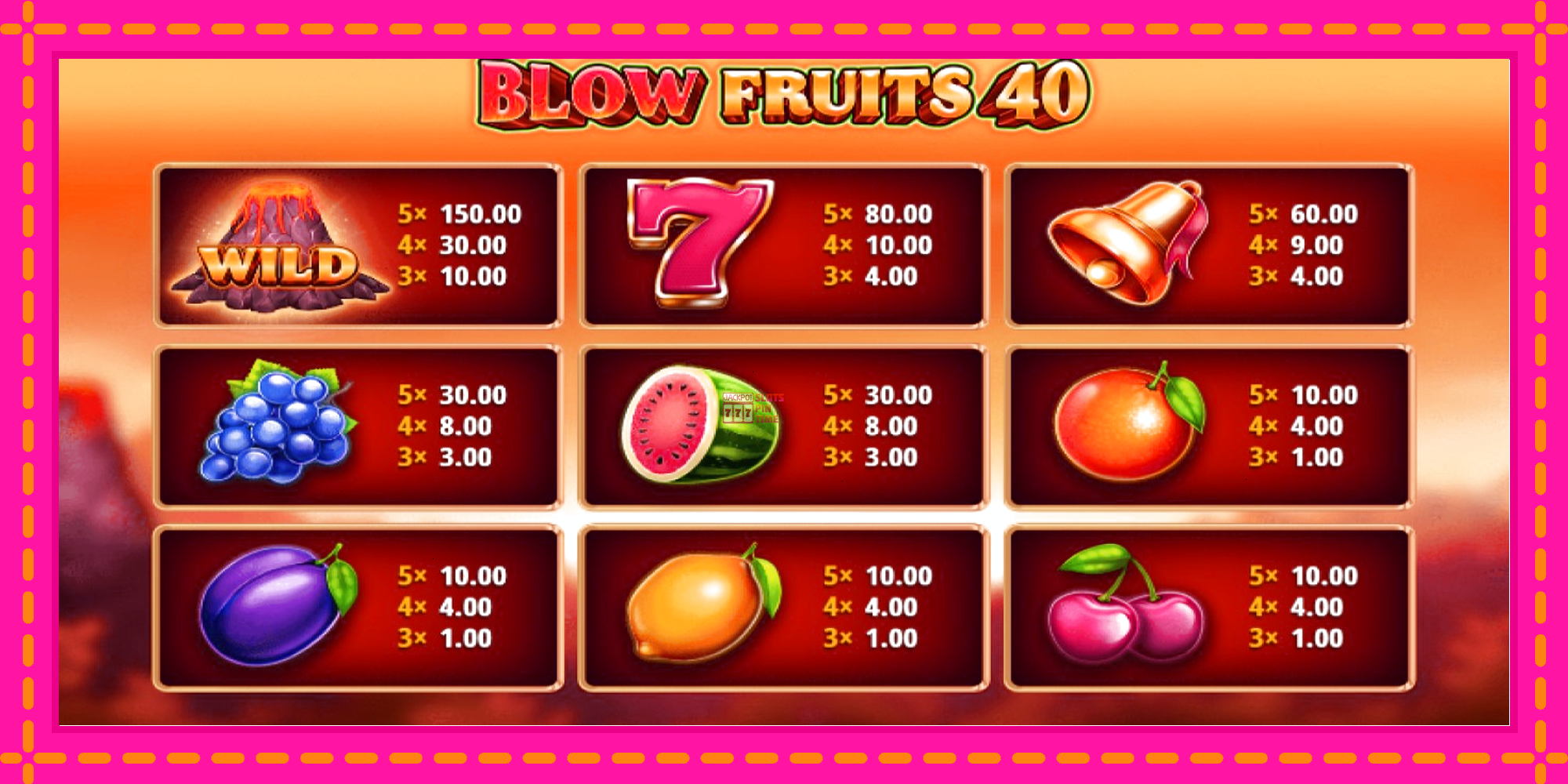 Slot machine Blow Fruits 40 gratuitamente, immagine 4