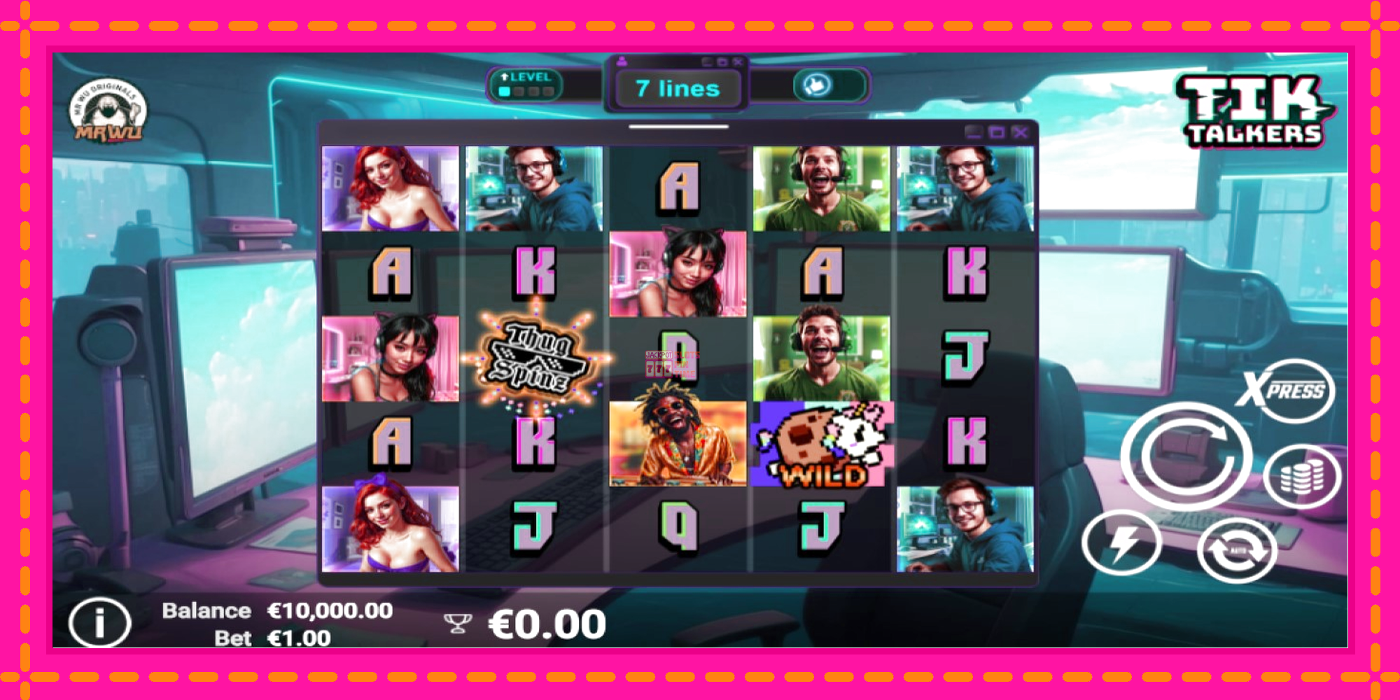 Slot machine Tik Talkers gratuitamente, immagine 1