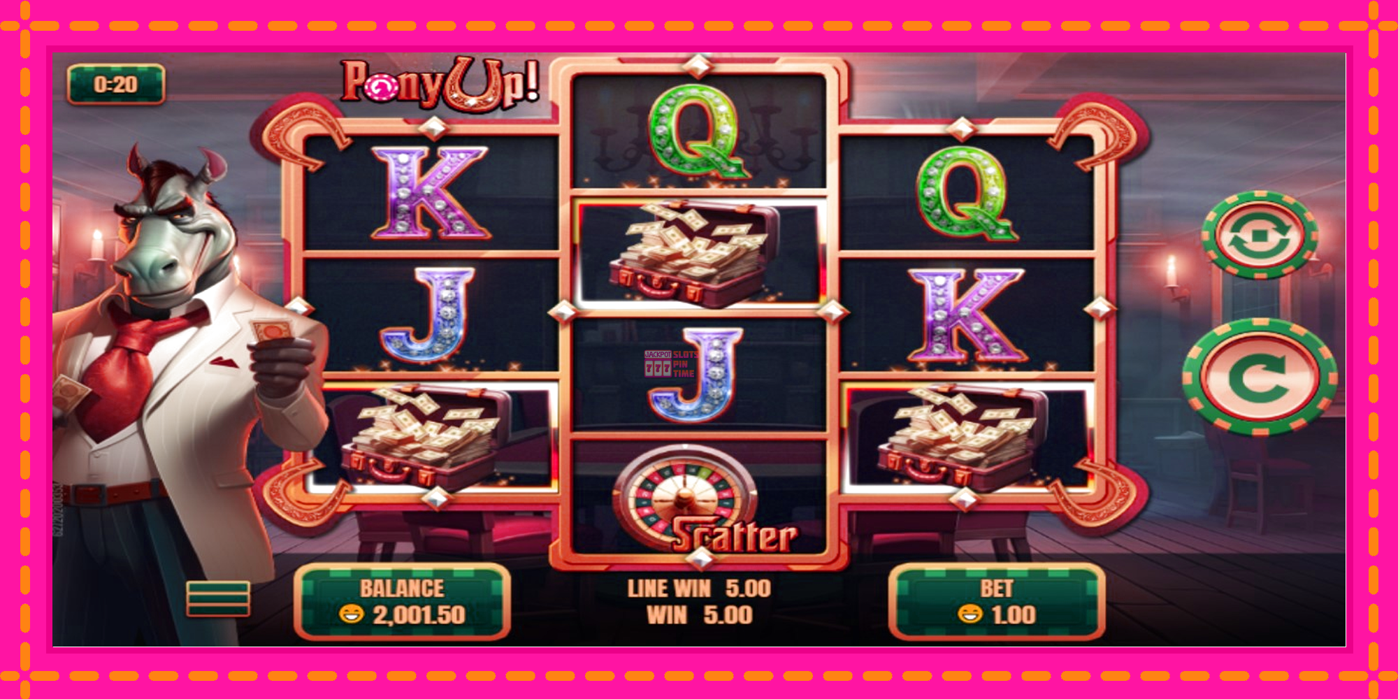 Slot machine Pony Up gratuitamente, immagine 3