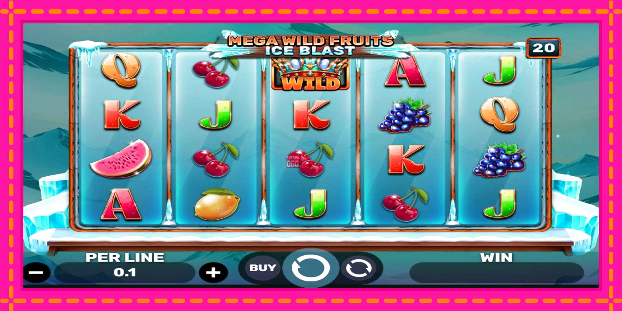 Slot machine Mega Wild Fruits - Ice Blast gratuitamente, immagine 1