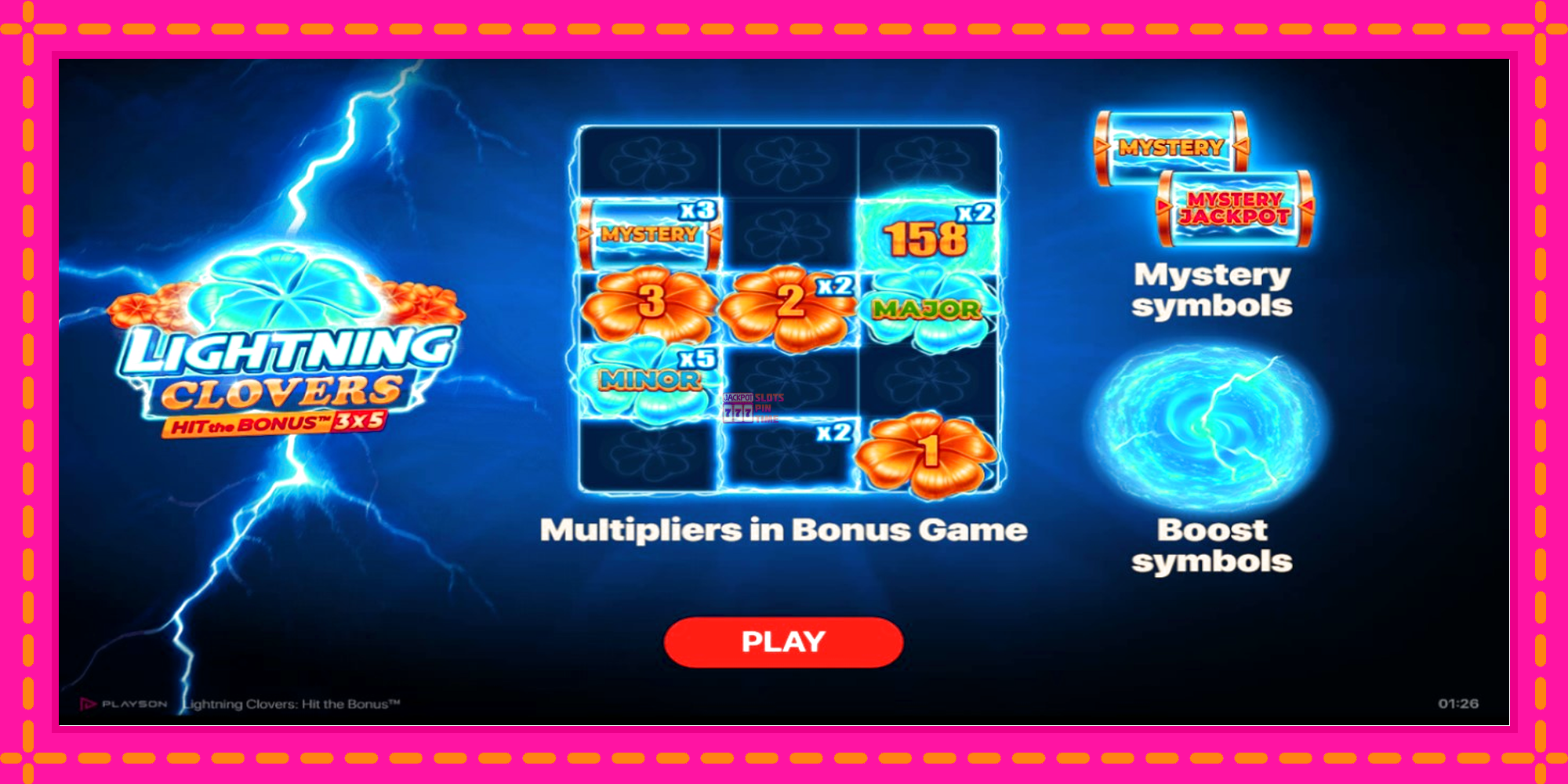 Slot machine Lightning Clovers gratuitamente, immagine 1