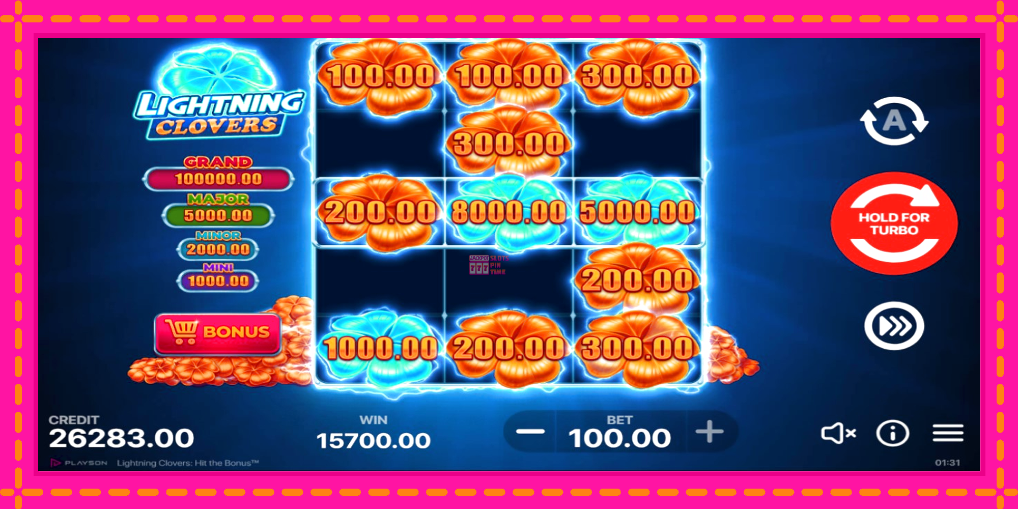 Slot machine Lightning Clovers gratuitamente, immagine 3