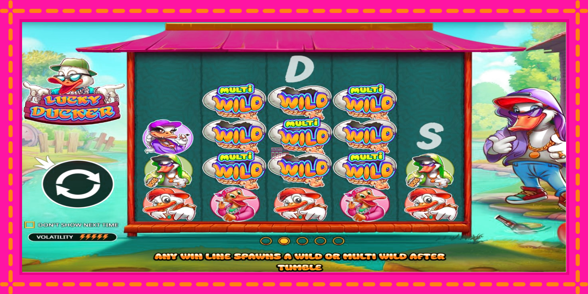 Slot machine Lucky Ducker gratuitamente, immagine 1