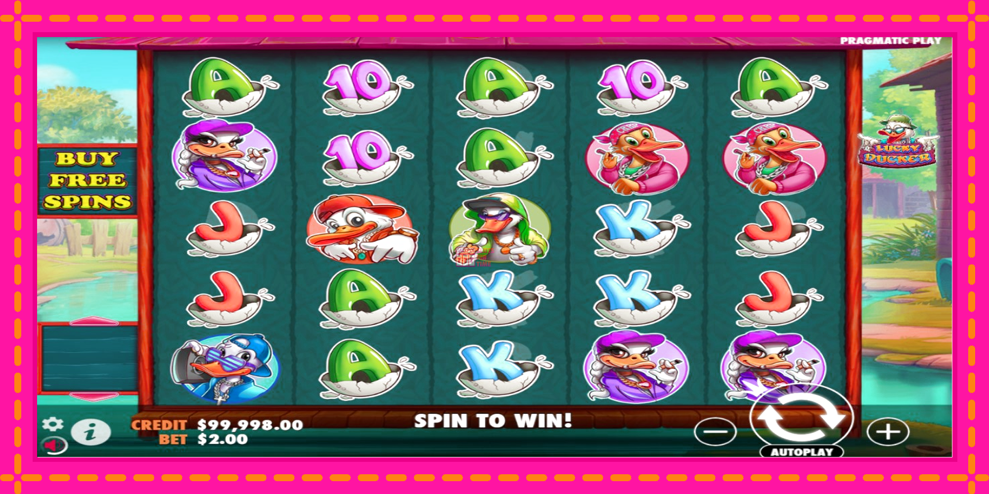 Slot machine Lucky Ducker gratuitamente, immagine 2