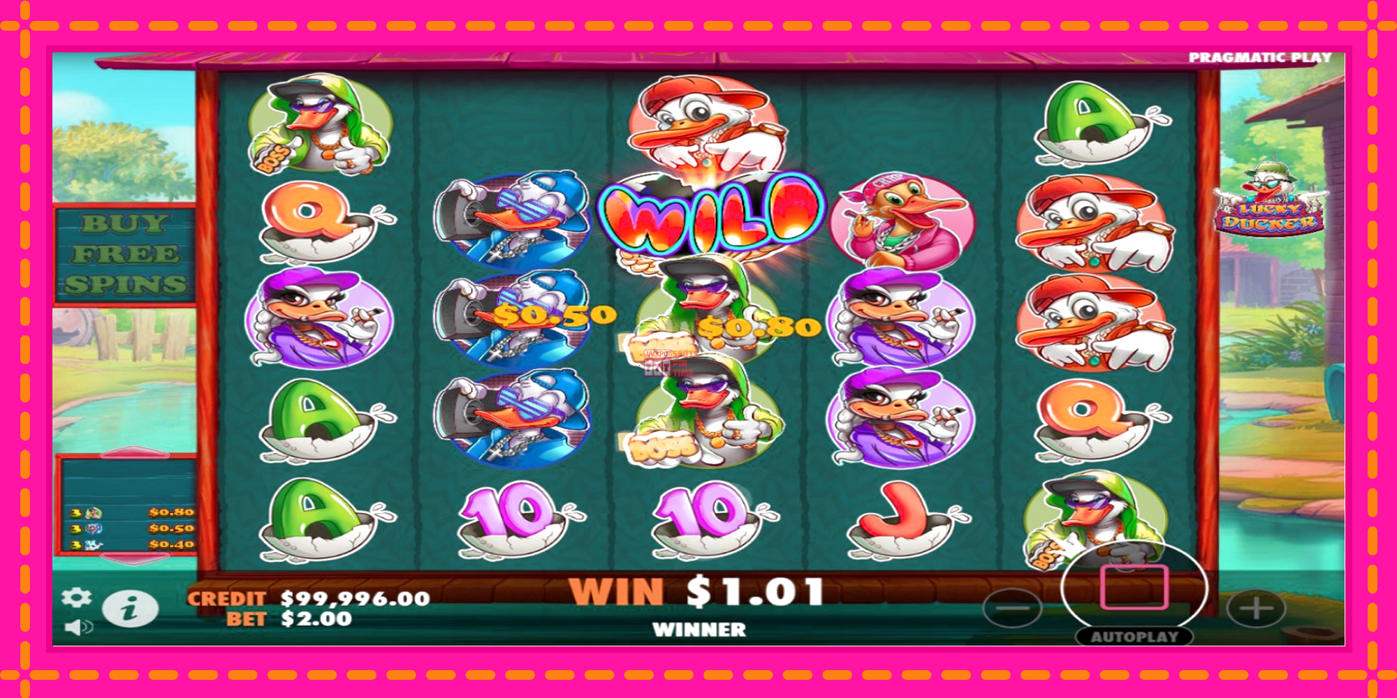 Slot machine Lucky Ducker gratuitamente, immagine 3