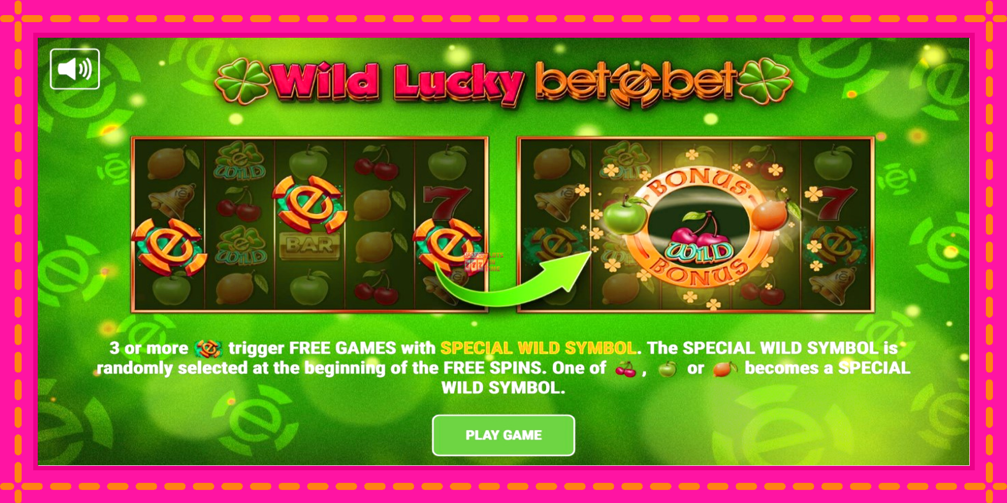 Slot machine Wild Lucky Betebet gratuitamente, immagine 1