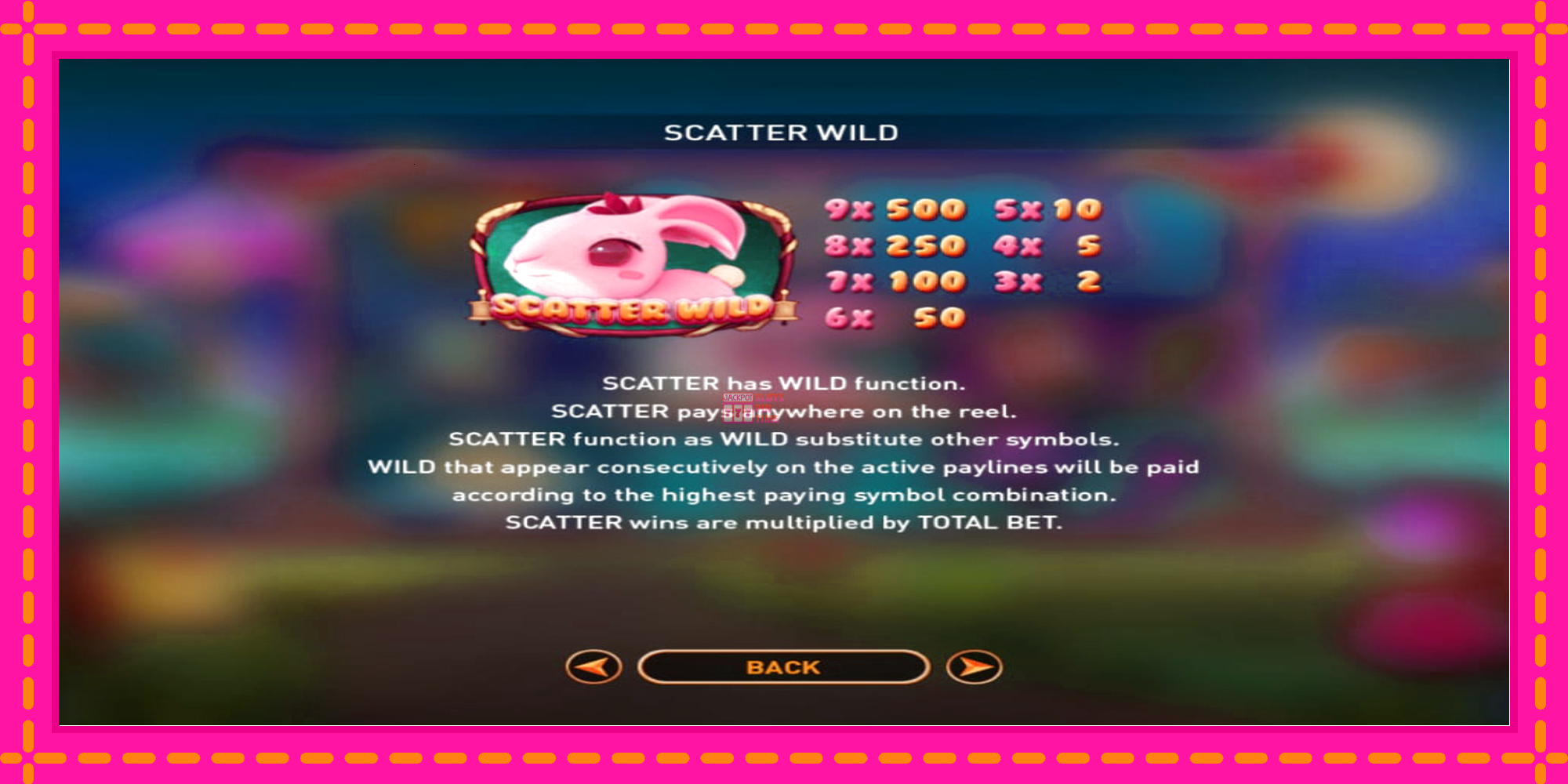 Slot machine Moon Rabbit gratuitamente, immagine 7