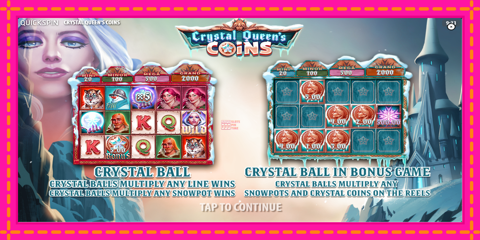 Slot machine Crystal Queens Coins gratuitamente, immagine 1