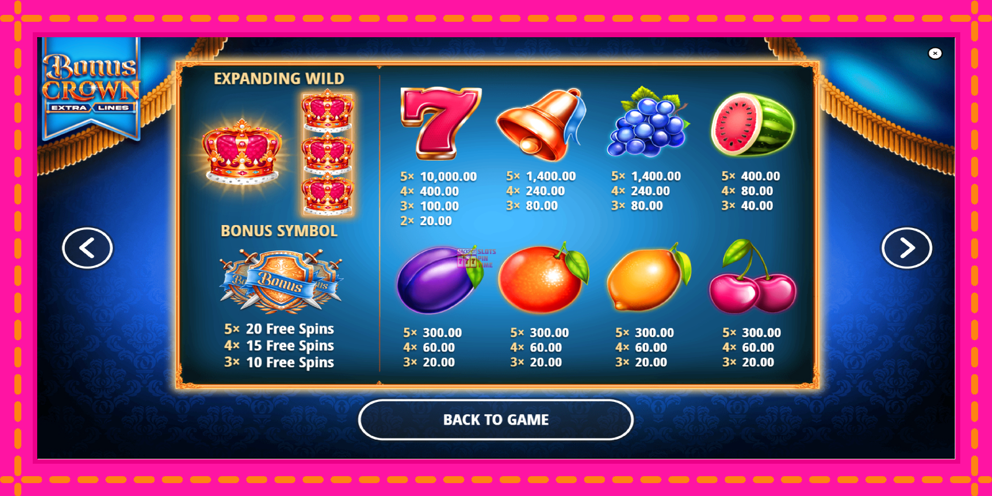 Slot machine Bonus Crown gratuitamente, immagine 5