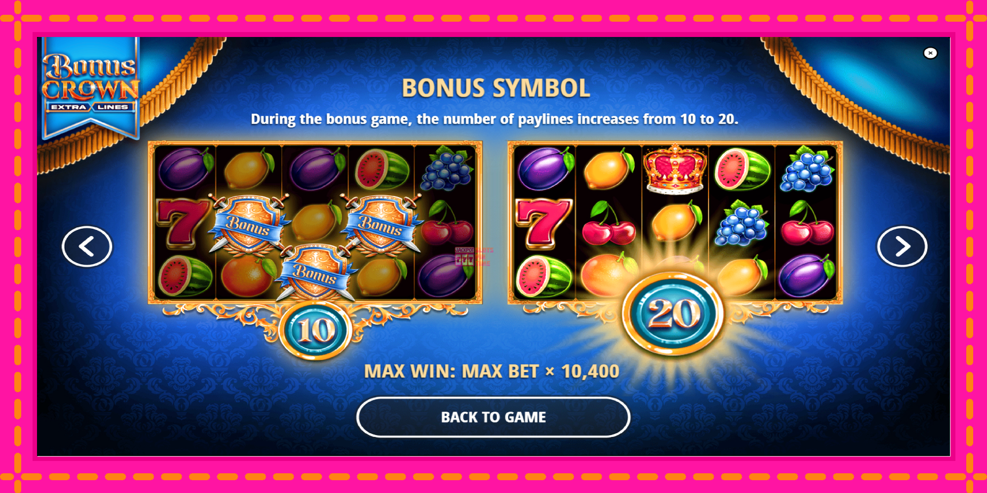 Slot machine Bonus Crown gratuitamente, immagine 6