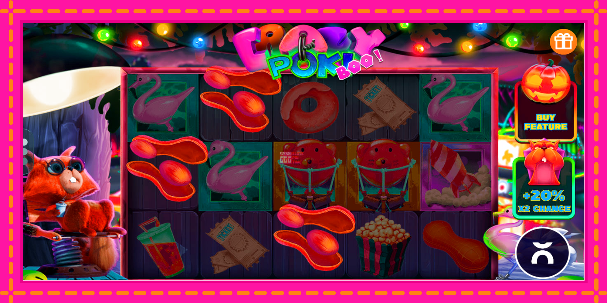 Slot machine Crazy Poki Boo! gratuitamente, immagine 5