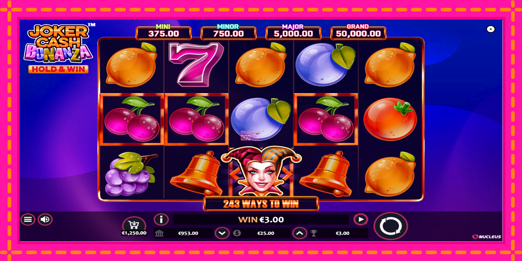 Slot machine Joker Cash Bonanza - Hold & Win gratuitamente, immagine 2