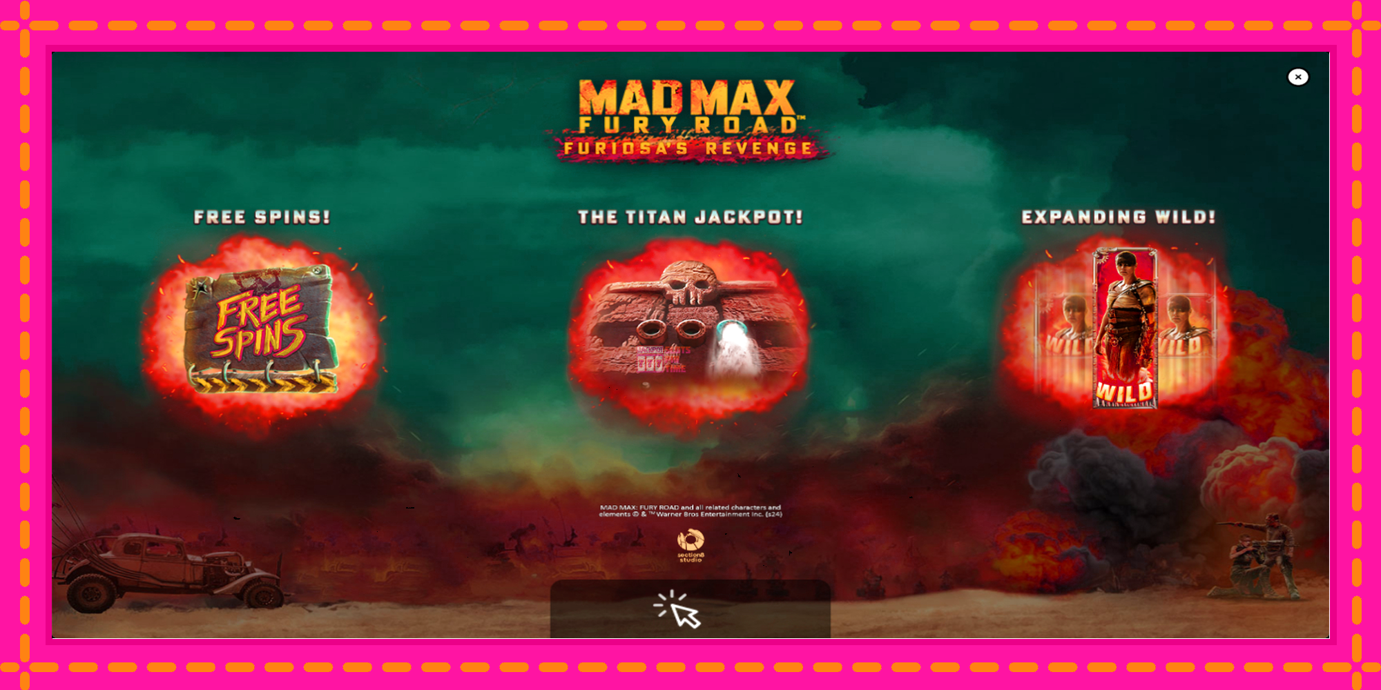 Slot machine Mad Max: Fury Road - Furiosas Revenge gratuitamente, immagine 1