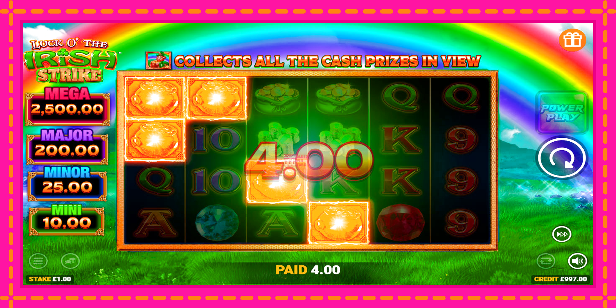 Slot machine Luck O The Irish Strike gratuitamente, immagine 3