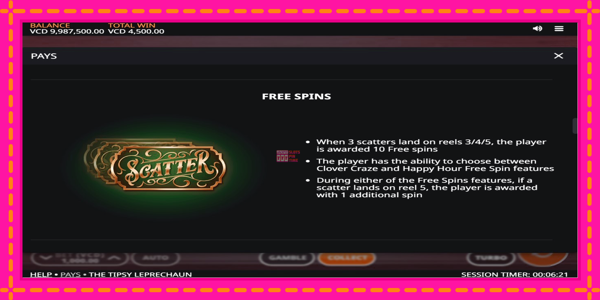 Slot machine The Tipsy Leprechaun gratuitamente, immagine 6