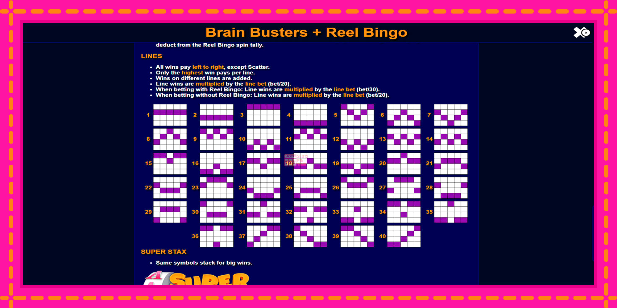 Slot machine Brain Busters gratuitamente, immagine 7