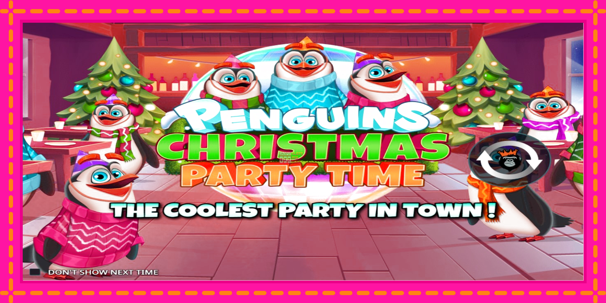 Slot machine Penguins Christmas Party Time gratuitamente, immagine 1