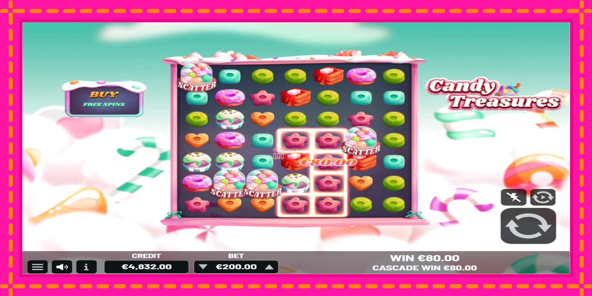 Slot machine Candy Treasures gratuitamente, immagine 3