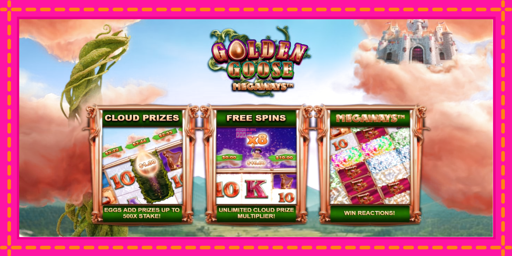 Slot machine Golden Goose Megaways gratuitamente, immagine 3