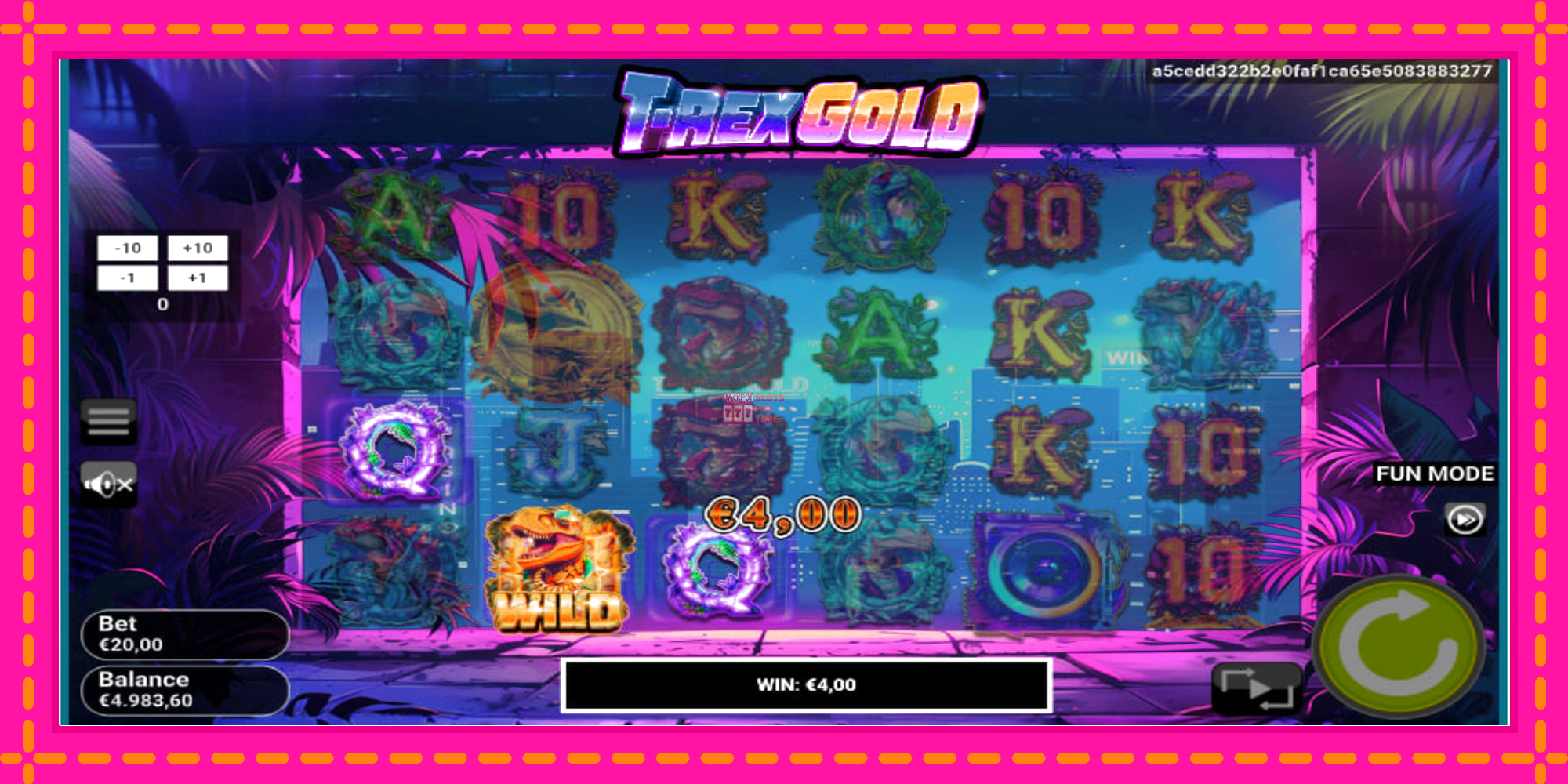 Slot machine T-Rex Gold gratuitamente, immagine 4