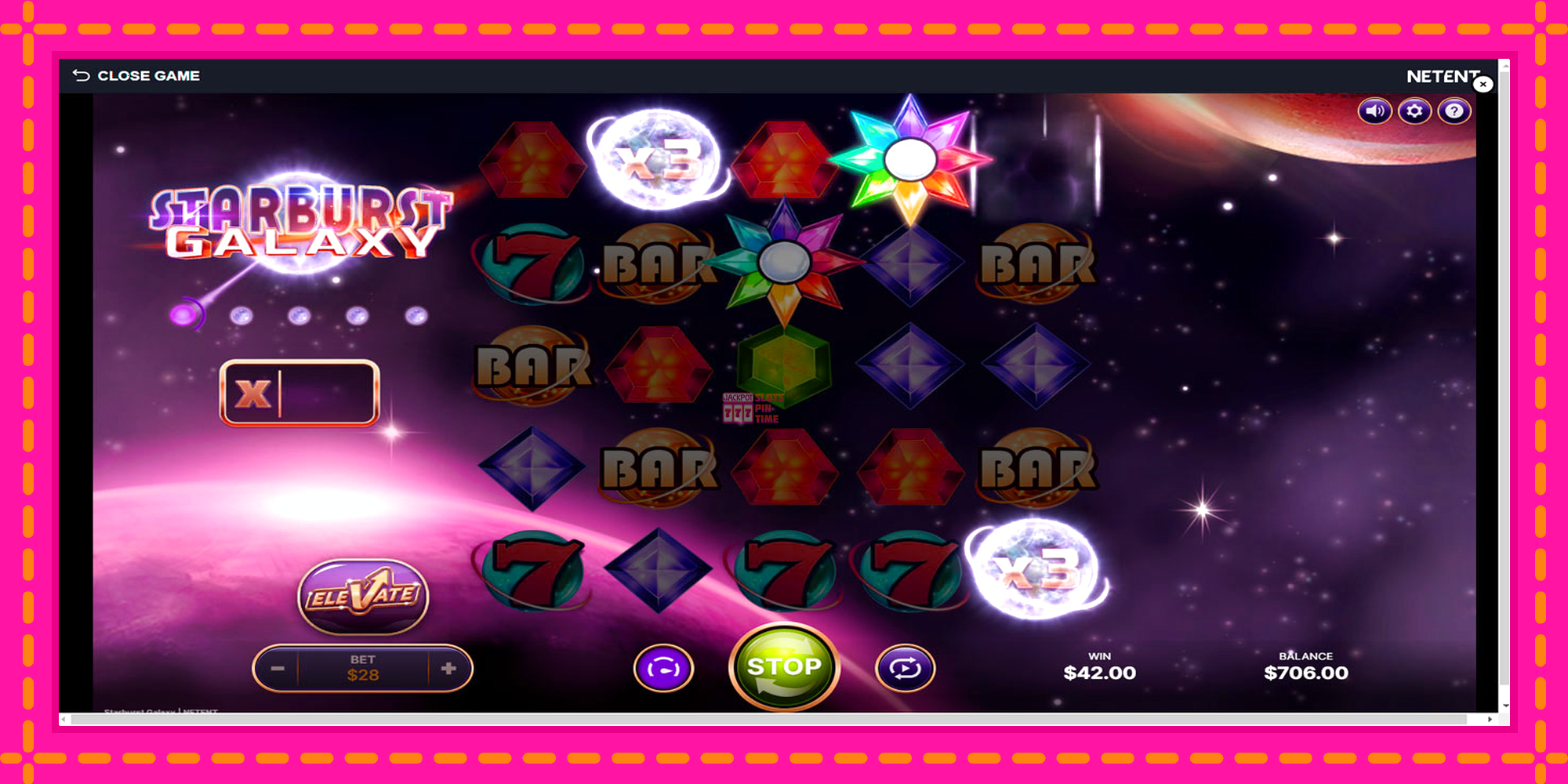 Slot machine Starburst Galaxy gratuitamente, immagine 2