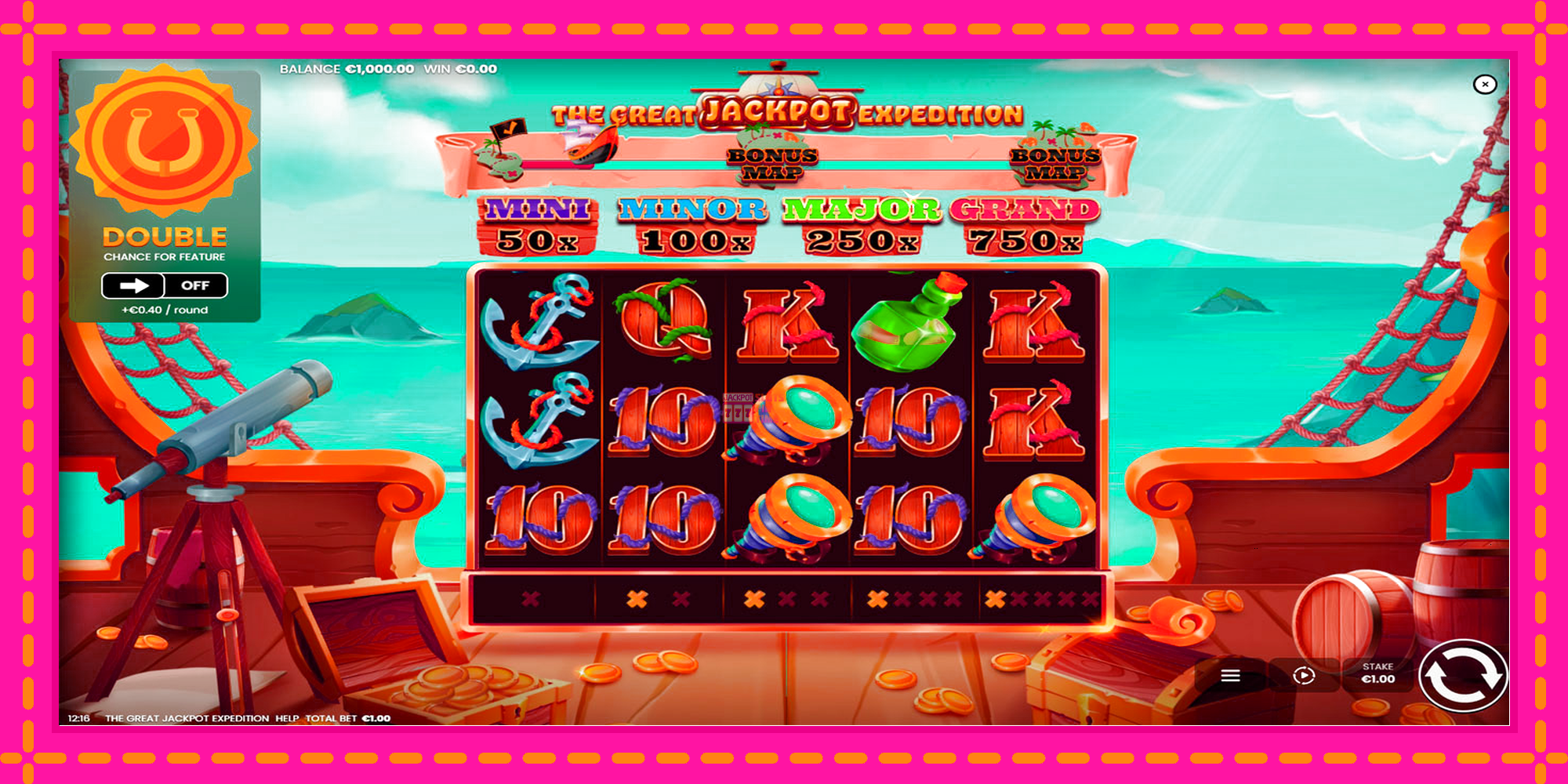 Slot machine The Great Jackpot Expedition gratuitamente, immagine 1