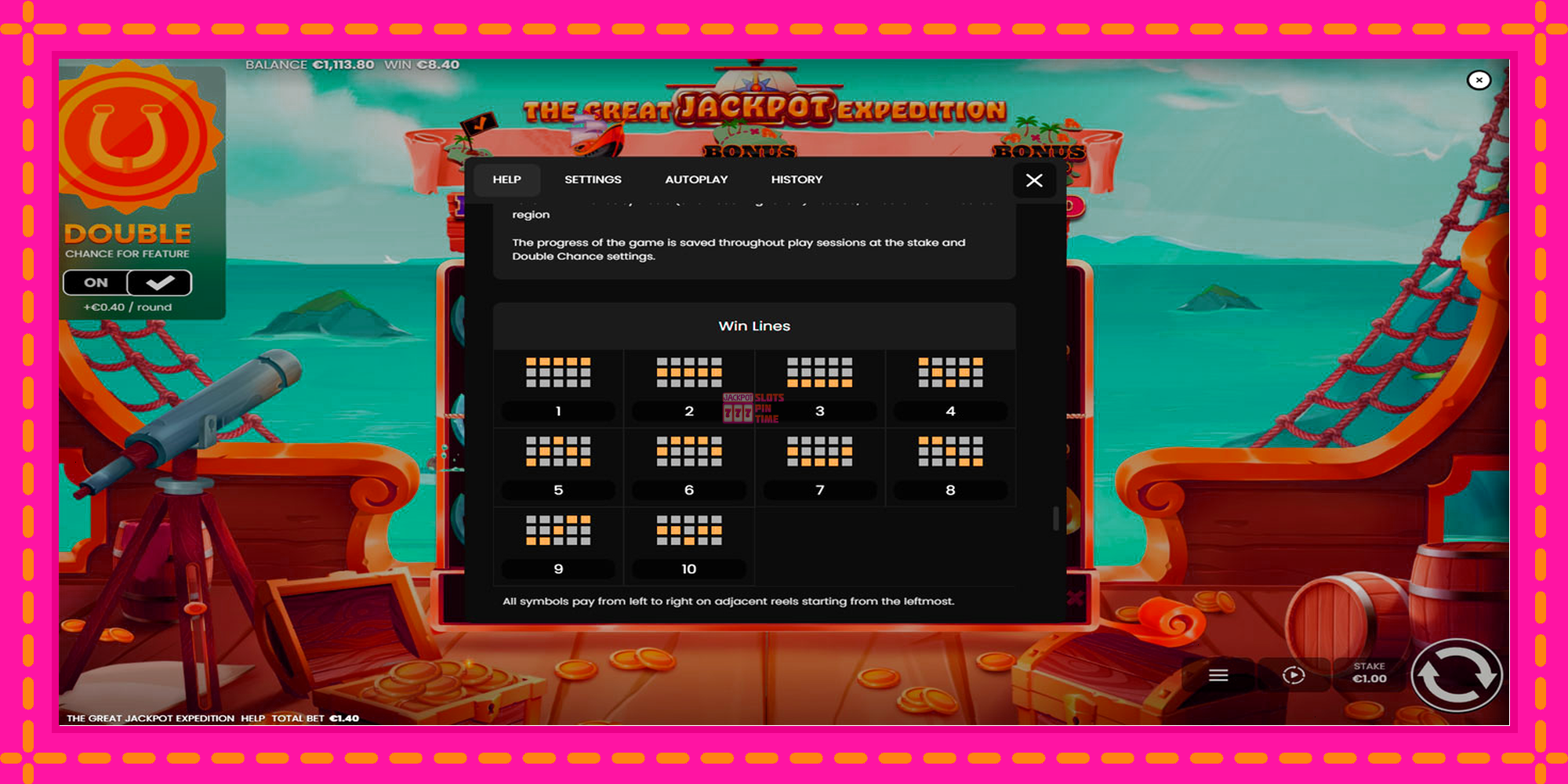 Slot machine The Great Jackpot Expedition gratuitamente, immagine 7