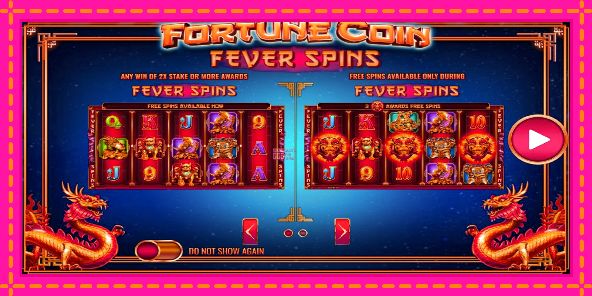 Slot machine Fortune Coin Fever Spins gratuitamente, immagine 3