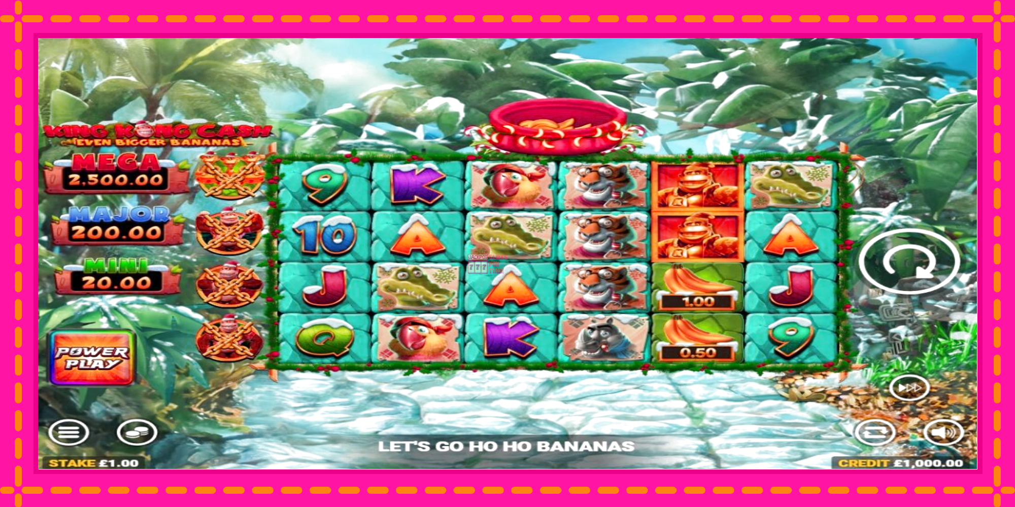 Slot machine King Kong Cash Even Bigger Bananas Power Play gratuitamente, immagine 2