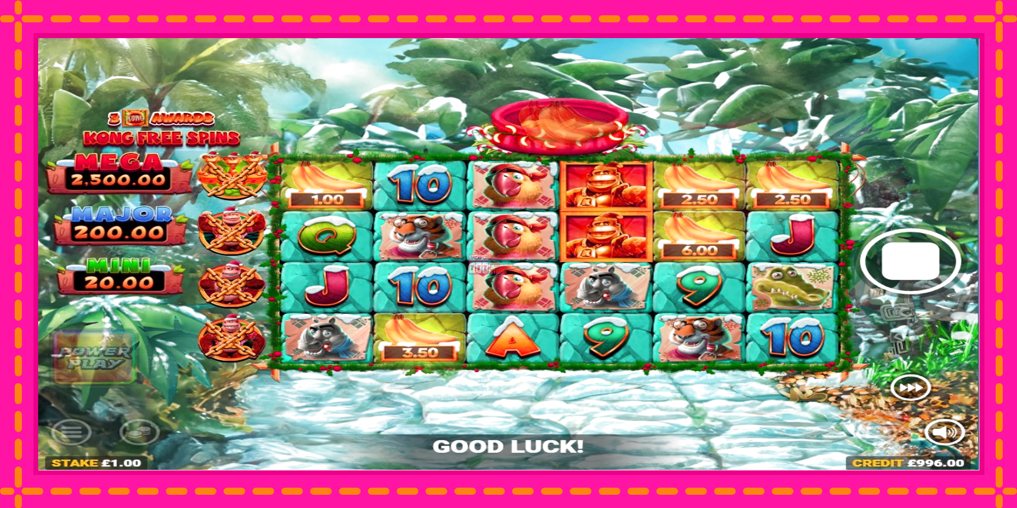 Slot machine King Kong Cash Even Bigger Bananas Power Play gratuitamente, immagine 3