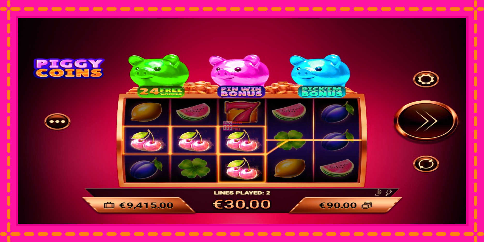 Slot machine Piggy Coins gratuitamente, immagine 4