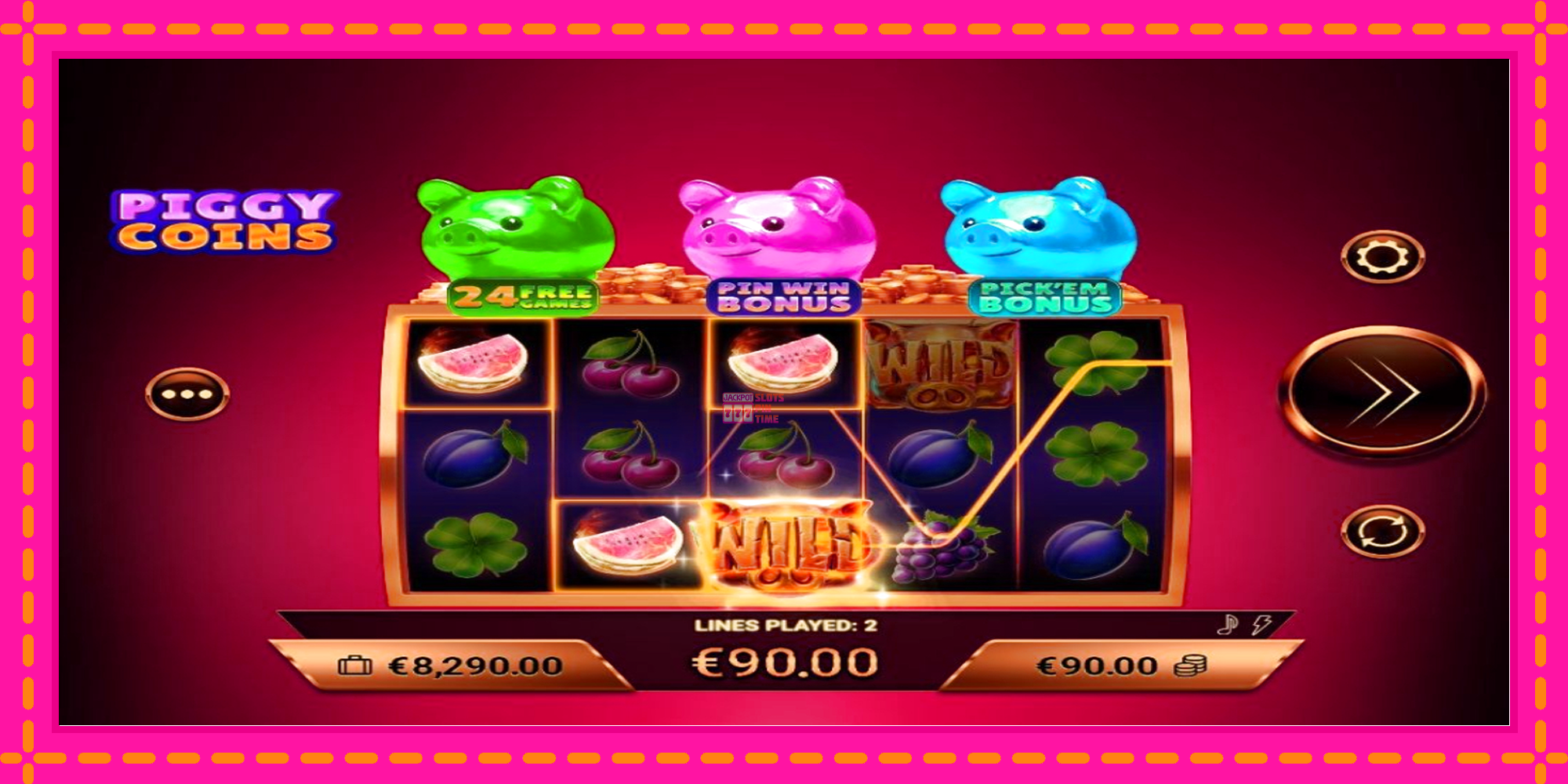 Slot machine Piggy Coins gratuitamente, immagine 5