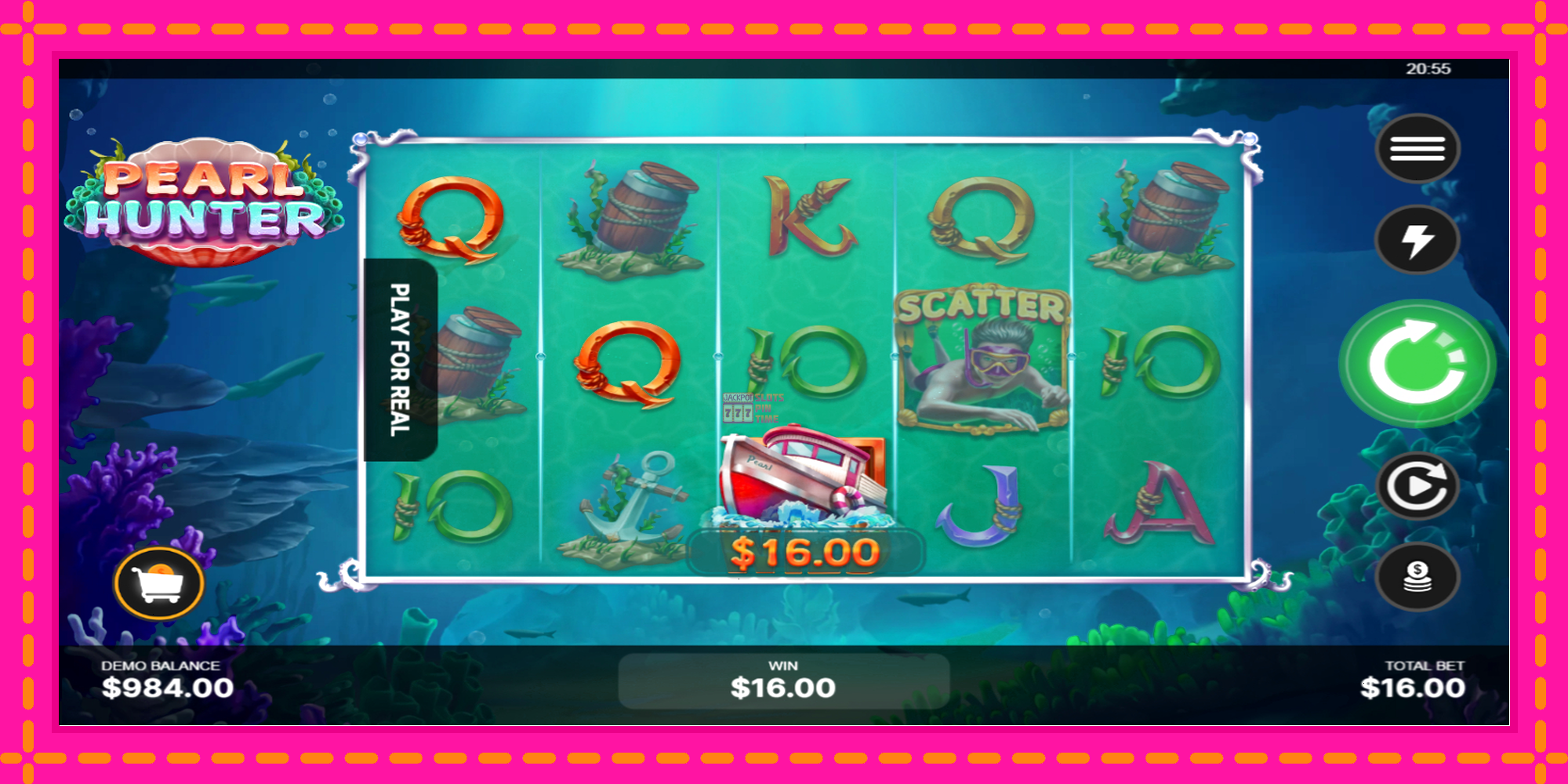 Slot machine Pearl Hunter gratuitamente, immagine 5