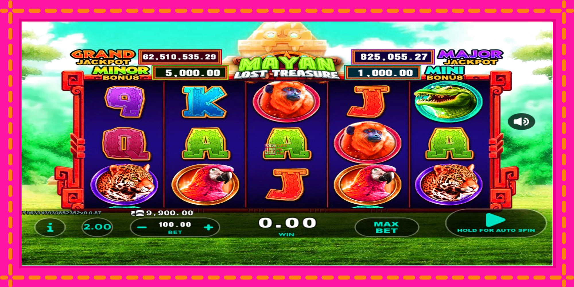 Slot machine Mayan Lost Treasure gratuitamente, immagine 1